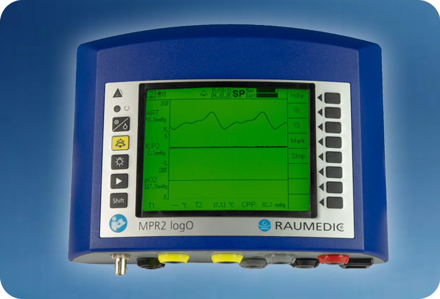 P4 DATALOGGER and EASY logO for Neuromonitoring